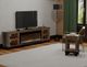 International Furniture Direct Loft Brown Brown TV Stand-1