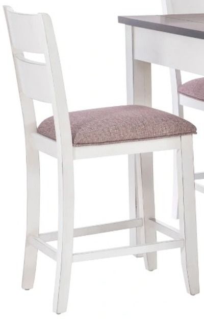 Powell® Manley 6-Piece Brown/White Counter Dining Set-1