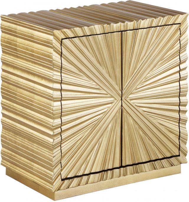 Meridian Furniture Golda Gold Side Table-0