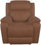 La-Z-Boy® Dorian Mocha Leather Power Rocking Recliner with Headrest and Lumbar-1
