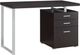 Coaster® Brennan Cappuccino 3-Drawer Office Desk-0