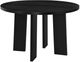 Coaster® Strouse 5-Piece Black/Wheat Dining Table Set-4