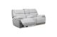 Drew & Jonathan Home Belvedere Grey Power Reclining Console Loveseat-1
