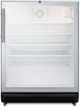 Summit® Commercial 24" 5.5 Cu. Ft. Black Beverage Center-0