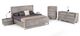 VIG Furniture Modrest Charlene 4-Piece Gray/Stainless Steel Eastern King Bedroom Set-0