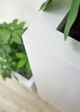 Le Present Squared White 39" Planter-5