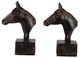 A & B Home 2-Piece Brown Horse Bookend Set-2