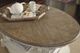 Signature Design by Ashley® Realyn Distressed Wood Oval Cocktail Table with Chipped White Base-4