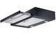 Summit® 24” Black Ductless Retractable Under Cabinet Range Hood-3