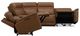 Liberty Furniture Cooper 6-Piece Camel Leather Power Reclining Curved Sectional-5