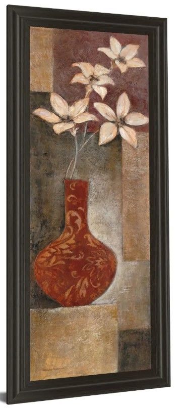 Classy Art Baroque Floral I By Rosie Abrahams Wall Art-0