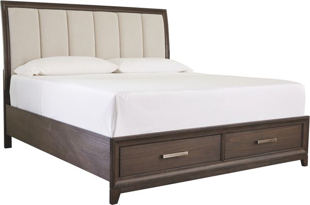 Signature Design by Ashley® Brueban Chestnut King Panel Storage Bed-0