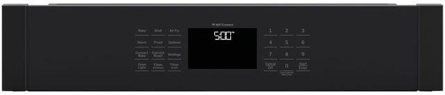 GE® 27" Black Double Electric Wall Oven-4