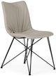 VIG Furniture Modrest Naomi 2-Piece Gray Leatherette Dining Chair Set-0