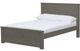 Crate Designs™ Furniture HarvestRoots Graphite 43" Queen Panel Bed-0