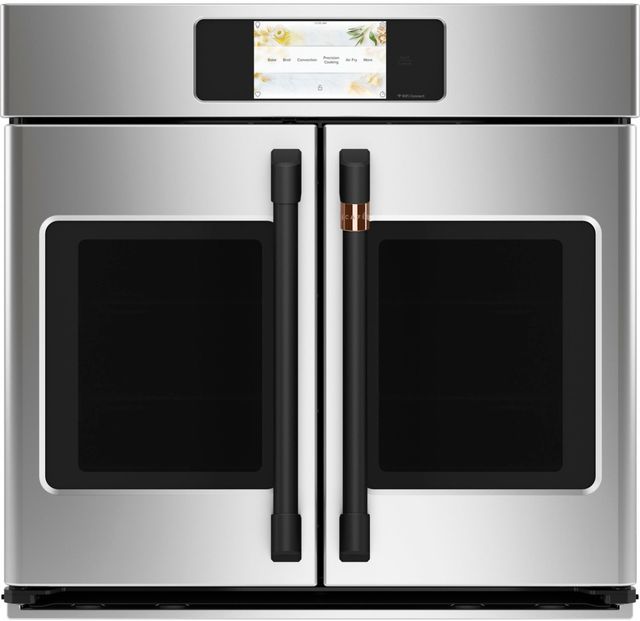 Café™ Flat Black Wall Oven Handle Kit-1