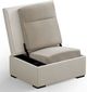 Salamander Designs® JumpSeat Ottoman-Earth Leather/Limestone-0