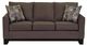 Dynasty Furniture Dark Brown Sofa-0