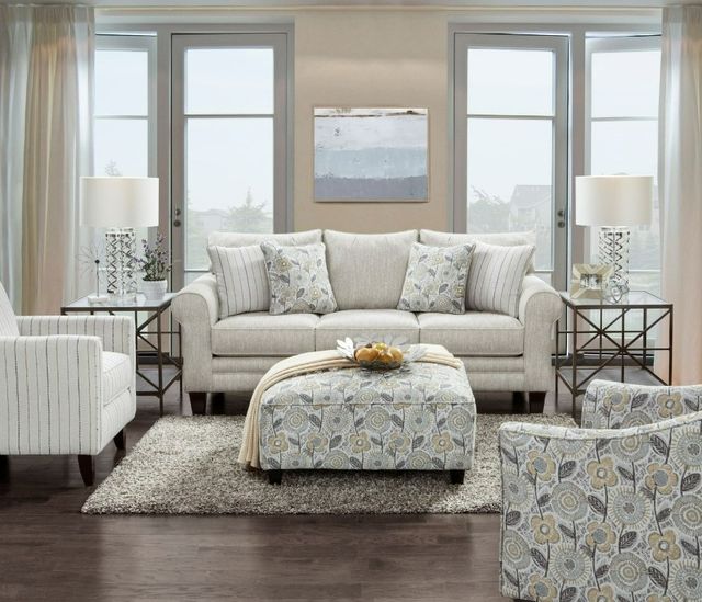 Fusion Furniture Vandy Dayflower Haze Accent Chair-1
