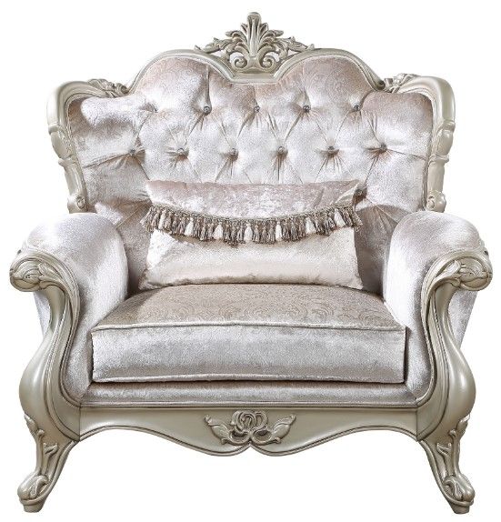 New Classic® Home Furnishings Monique Champagne Accent Chair-2