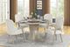 New Classic® Home Furnishings Gwendolyn Cerused Taupe Dining Arm Chair-1