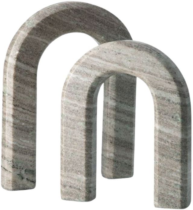 Signature Design by Ashley® Keithton 2-Piece Taupe Sculpture Set-0