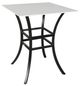 CabanaCoast® Customizable Monaco Stone 36" Outdoor Square Bar Table-0
