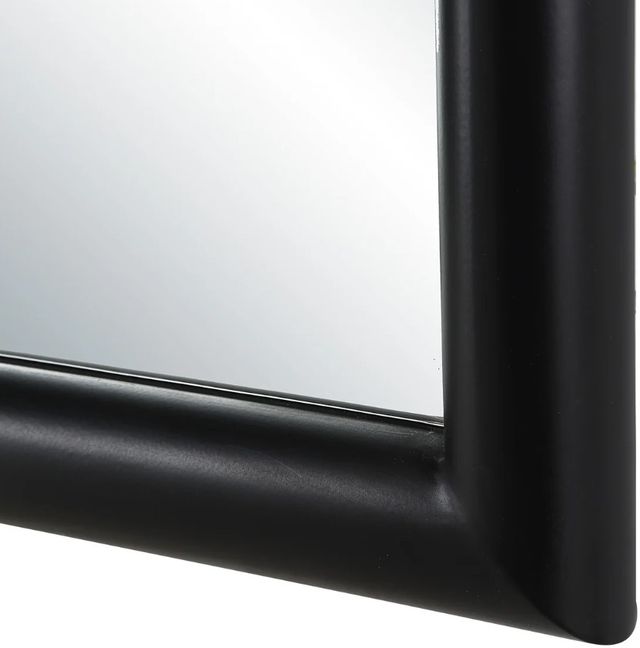 Renwil® Arcade Matte Black Full Length Mirror-4