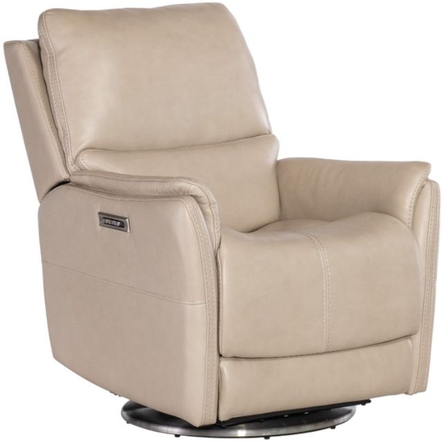 Hooker® Furniture RC Soiree Maverick Ivory Power Recliner with Power Headrest and Lumbar-0