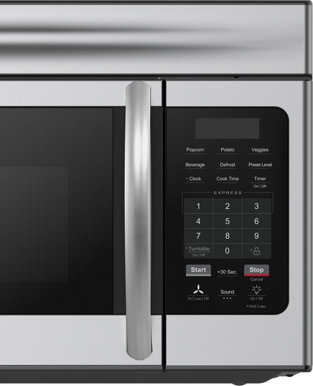 FORNO® Scalo Series Espresso 1.6 Cu. Ft. Fingerprint Resistant Stainless Steel Over The Range Microwave -4