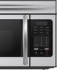 FORNO® Scalo Series Espresso 1.6 Cu. Ft. Fingerprint Resistant Stainless Steel Over The Range Microwave -4