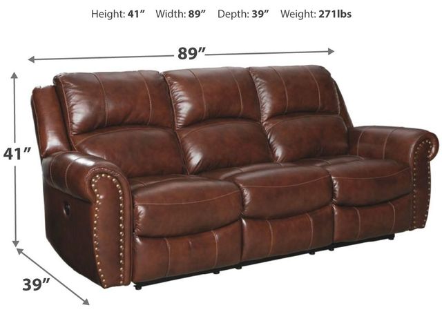 Signature Design by Ashley® Bingen Harness Power Reclining Sofa-3