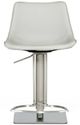 VIG Furniture Modrest Manning Light Gray Adjustable Stool-1