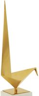 Harp & Finial® Bird Statue III Gold/White Home Decor-1