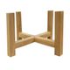 A & B Home Brown Planter Stand-1
