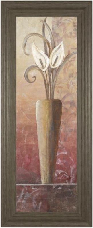 Classy Living Flower In Vase I Wall Art-0