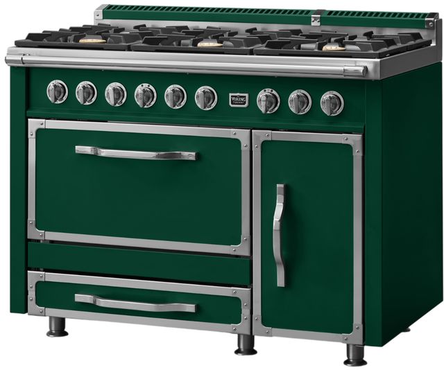 Viking® Tuscany 48" Ivy Pro Style Dual Fuel Range-3
