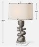 Uttermost® Free Flowing Nickel Table Lamp-2