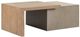 Liberty Furniture Corso Natural Cocktail Table with Concrete Base-0