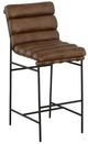 Fairfield® Luca Brown/Matte Black Bar Stool-0