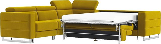 Palliser® Furniture Customizable Marco 4-Piece Right Arm Facing Sectional and Full Sofa Bed-0