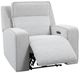 Parker House® Lancaster Fluffy River Rock Power Zero-Gravity Recliner-1