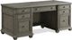 Riverside Furniture Sloane Gray Wash Executive Desk-1