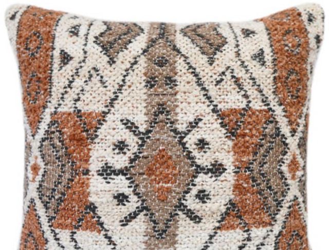 Signature Design by Ashley® Kierenworth Black/Ivory/Sienna Throw Pillow-1