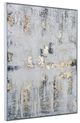 A & B Home Gold/Gray Rodney Hand Painting Wall Art-0