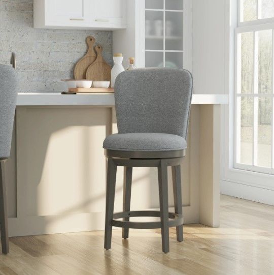 HH2 Home Victoria Gray Counter Stool-4