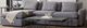 Diamond Sofa® Arcadia 2-Piece Grey Reversible Sectional Set-0