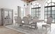 Elements International Glenmore 7-Piece Aged Gray Standard Height Dining Set-2