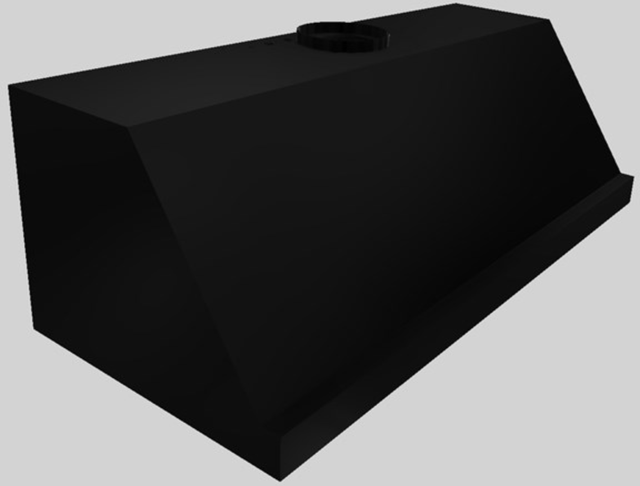 Vent-A-Hood® 54" Wall Mounted Range Hood-Black-4