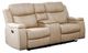 Mazin Furniture Bradford Buff Manual Reclining Loveseat-0